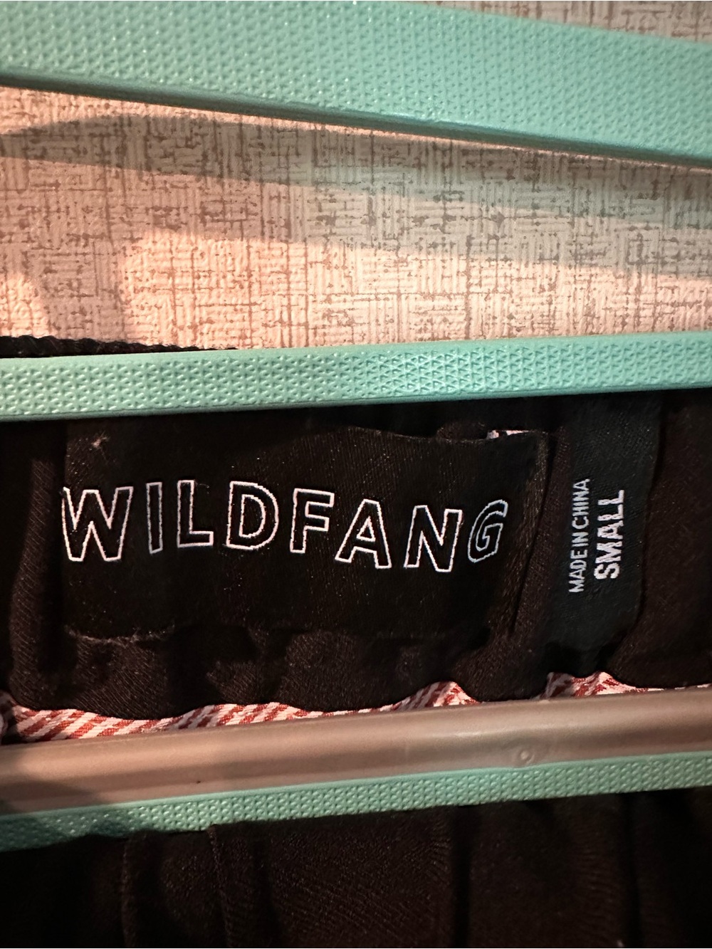 Wildfang Black Boxer Briefs with White Logo